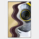 Veridra Spiral Stair V Acrylic & Metal 3D Wall Art