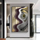 Veridra Spiral Stair IV Acrylic & Metal 3D Wall Art