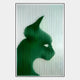 Panthra Emerald Green Acrylic Stripe 3D Wall Art