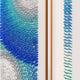 Virelium 3-Set Azure Gradient Double Ring I Acrylic 3D Wall Art