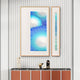 Virelium 2-Set Azure Gradient II Acrylic 3D Wall Art