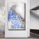 Prismara Azure Wave Iridescent Mesh 3D Acrylic Wall Art