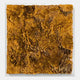Auralith Ochre Layered Leather & Acrylic 3D Wall Art