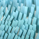 Avarin Teal Blue Wave Swirl Acrylic Tile 3D Wall Art