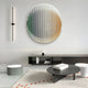 Sonorad Green & Amber Gradient Round Acrylic 3D Wall Art