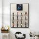 Iconivault Superhero Grid With Spiderverse 3D Wall Art