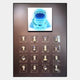 Iconivault Astronaut Display With Neon Space Helmet 3D Wall Art