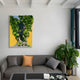 Truvira Garden View Retreat Moss Framed 3D Wall Art
