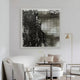 Miravax Monochrome Ripple Grid Acrylic 3D Wall Art