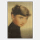 Pixelego Audrey Hepburn Portrait Acrylic Block 3D Wall Art