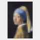 Pixelego Girl with a Pearl Earring Mosaic Acrylic 3D Wall Art