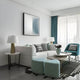 Halcyon Teal Fade Lens Acrylic 3D Wall Art