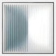 Halcyon Teal Fade Lens Acrylic 3D Wall Art