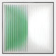 Halcyon Mint Fade Lens Acrylic 3D Wall Art