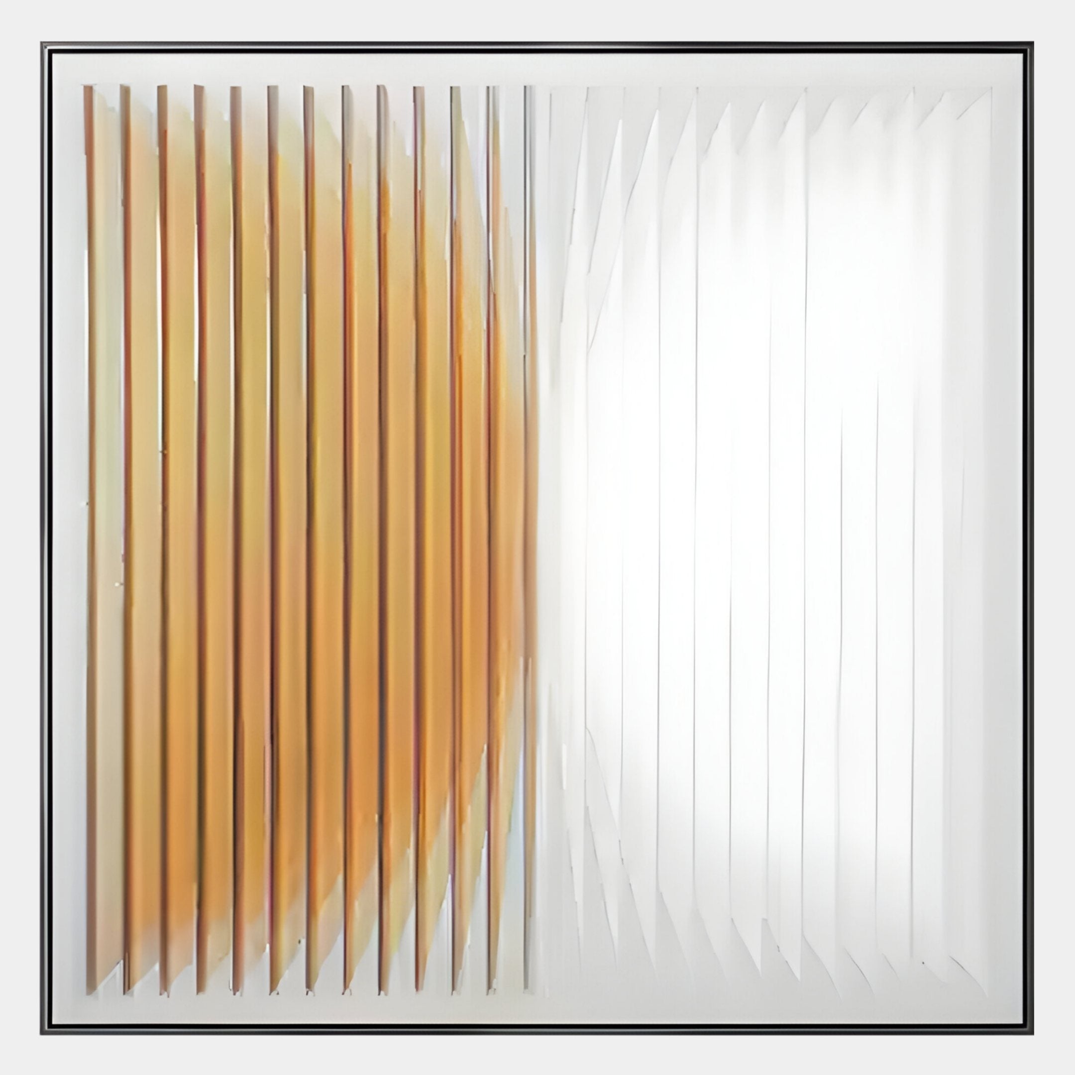 Halcyon Amber Fade Lens Acrylic 3D Wall Art