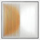Halcyon Amber Fade Lens Acrylic 3D Wall Art