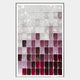 Tessela Burgundy Mosaic Acrylic 3D Wall Art