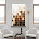 Tessela Amber Roast Mosaic Acrylic 3D Wall Art