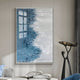 Tessa Teal Ridges Wood Carving 3D Wall Art
