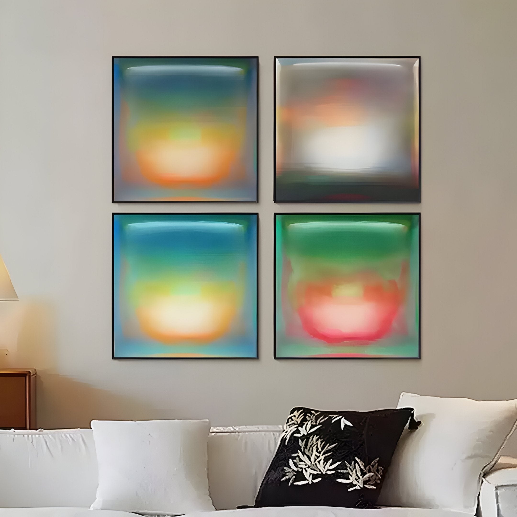 Lumin Dreamscape Crystal Porcelain Wall Art