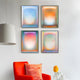 Lumin Ethereal Light Flood Crystal Porcelain Wall Art