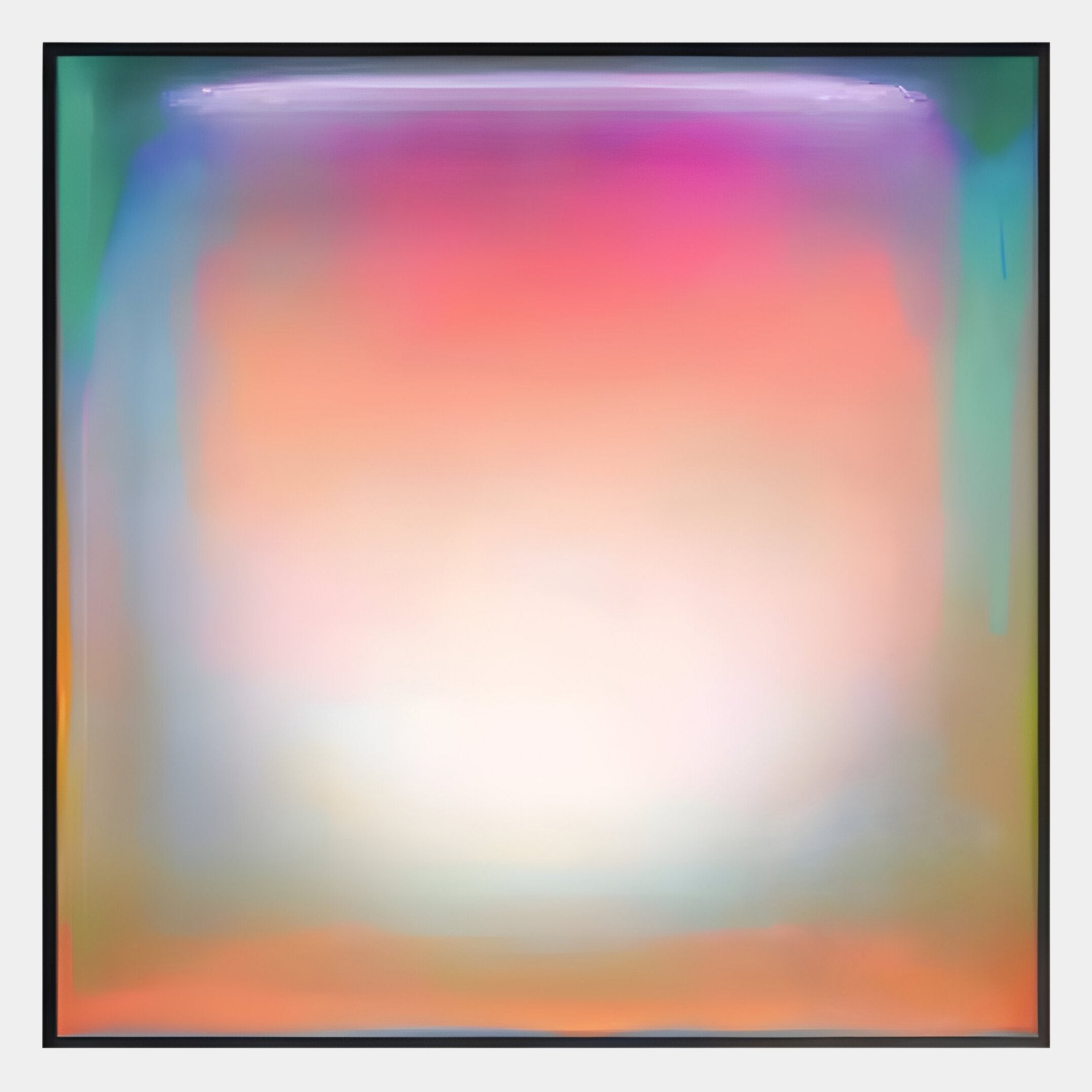 Lumin Ethereal Light Flood Crystal Porcelain Wall Art