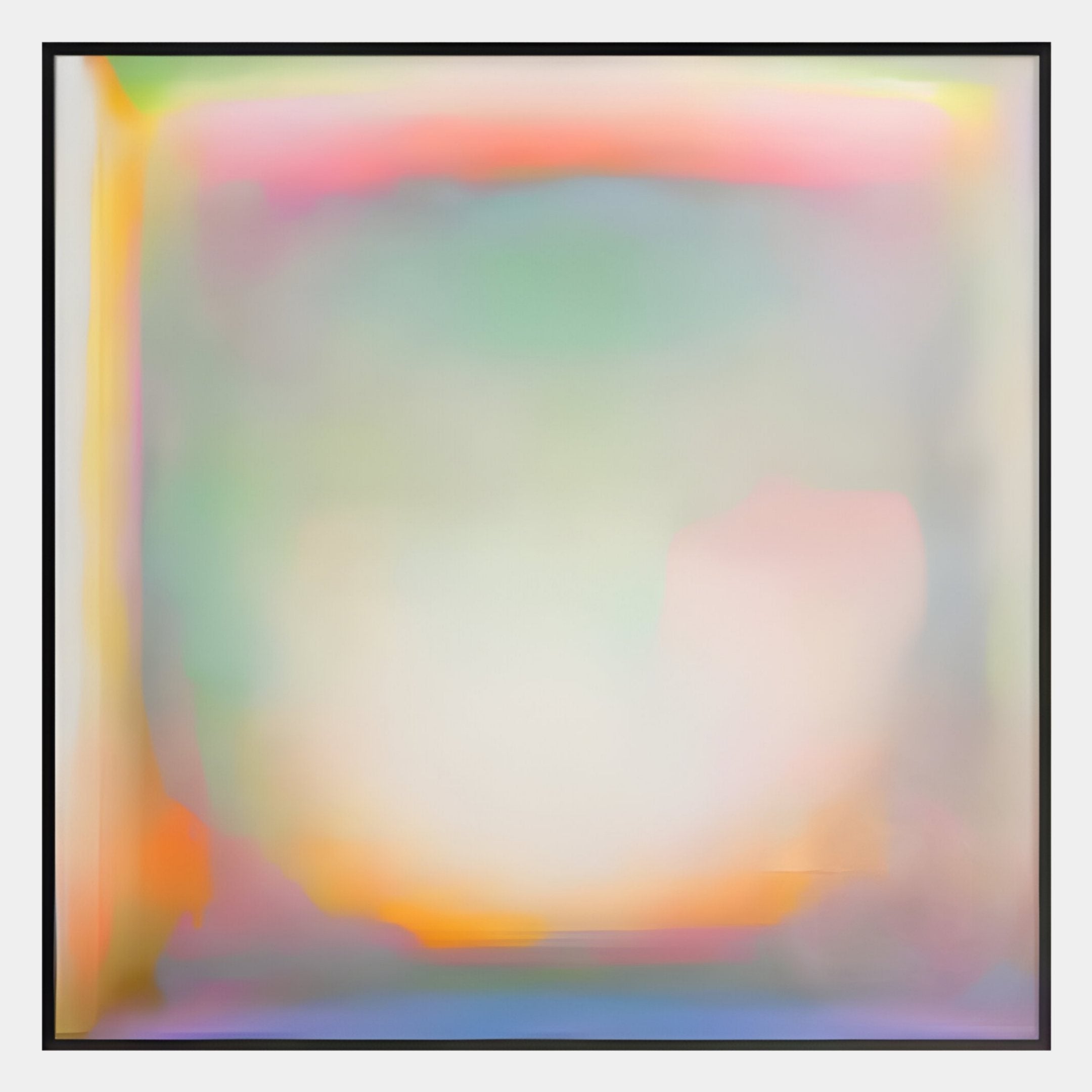 Lumin Spectrum Field Crystal Porcelain Wall Art