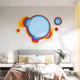 Pulse Layered Orb Composition Acrylic UV Wall Art
