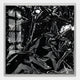 Moden Obsidian Black Metallic Flow Leather 3D Wall Art