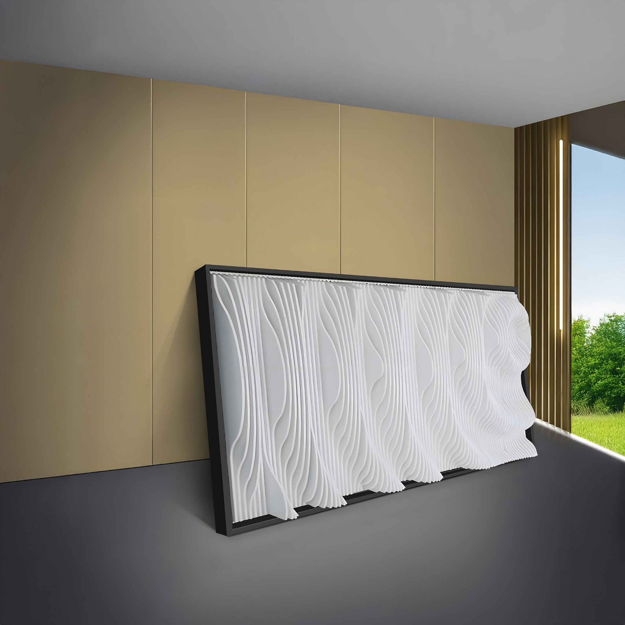 Luna II Spiral Illusion Flow Acrylic 3D Wall Art