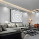 Luna III Spiral Illusion Flow Acrylic 3D Wall Art