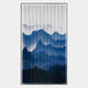 Mistline Indigo Mountain Scene Acrylic 3D Wall Art