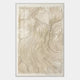 Contour Ivory Drift Layered Wave Texture Felt 3D Wall Art