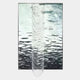 Tidefall Misty Teal Waters Acrylic & Crystal Beads 3D Wall Art