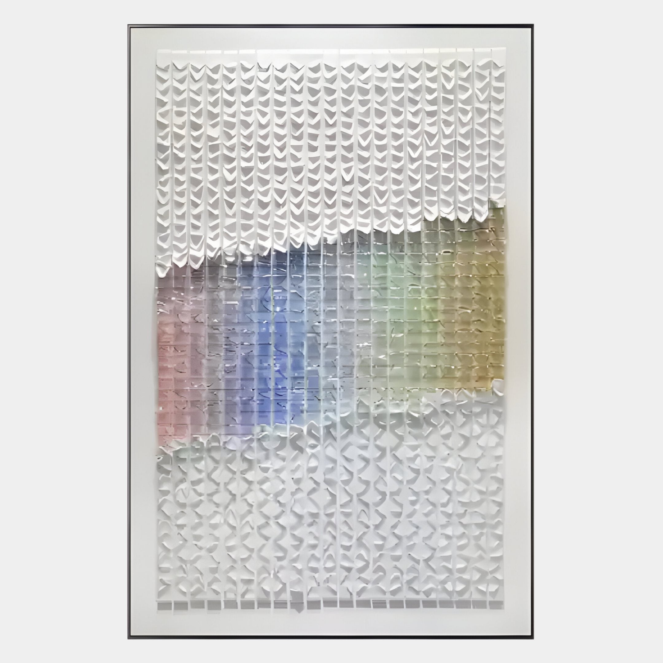 Wave I Pastel Gradient 3D Acrylic Wall Art