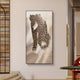 Rise Bronze Organic Form Metal 3D Wall Art