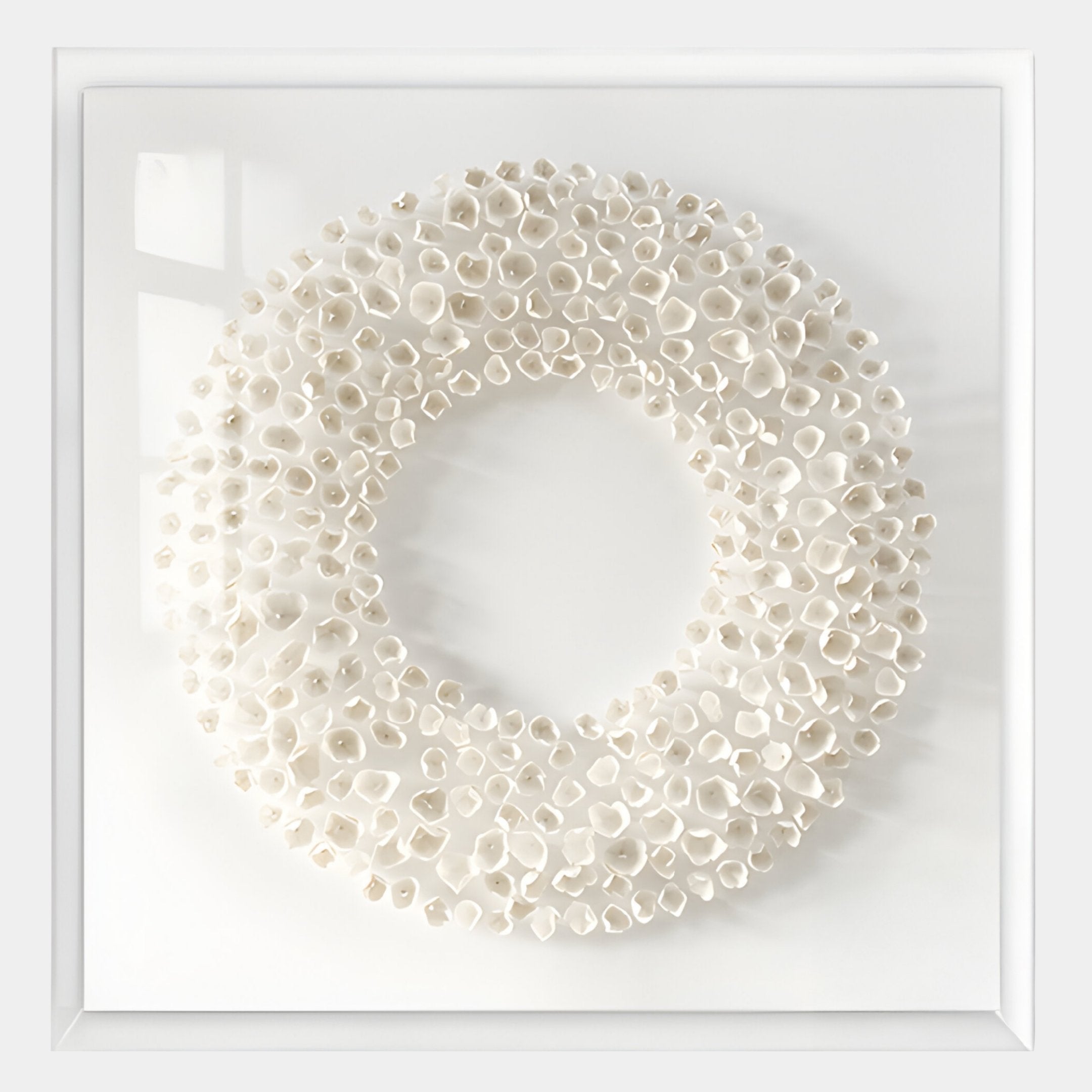 Terraform Flower Form Paper 3D Wall Art