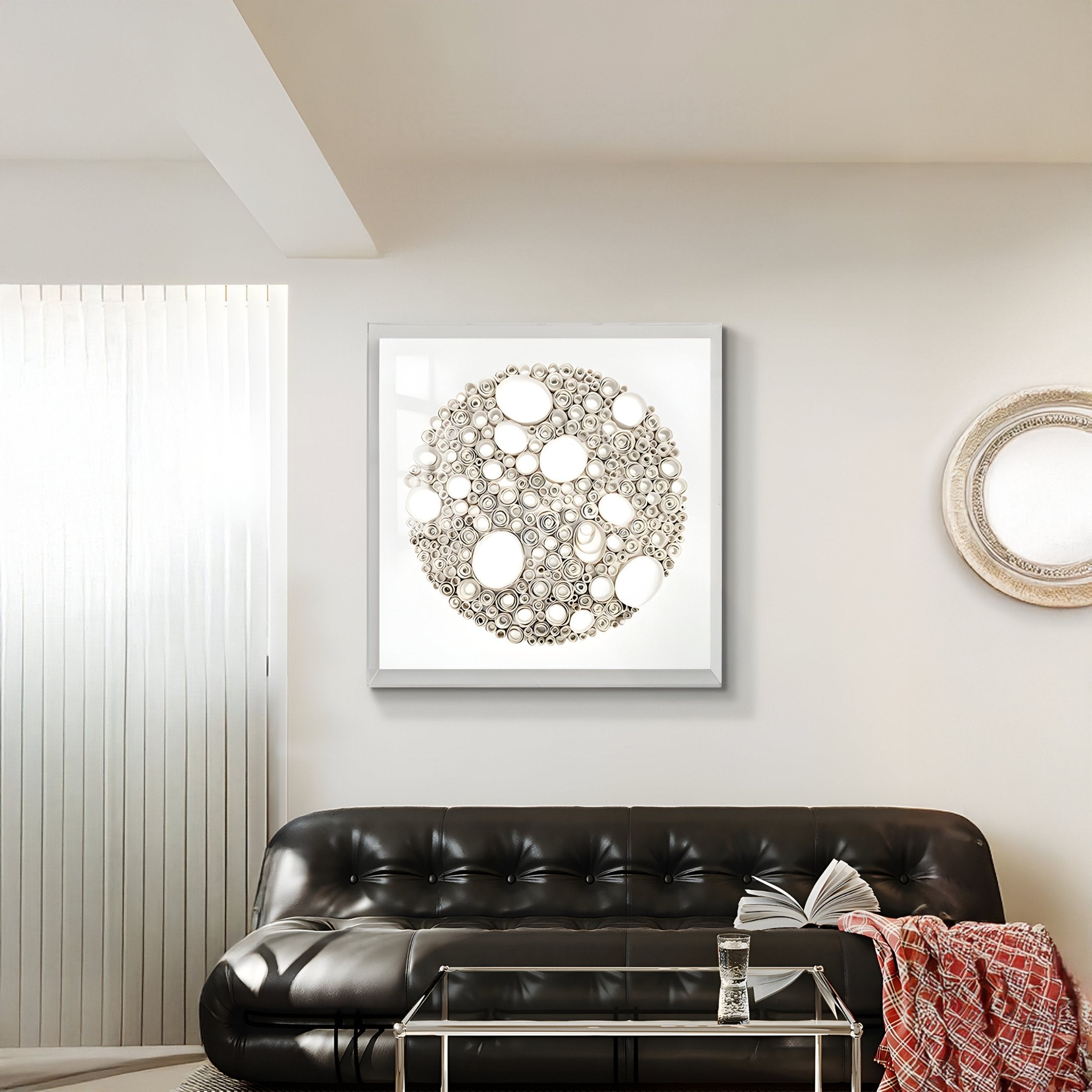 Terraform Moon Bubble Texture Paper 3D Wall Art