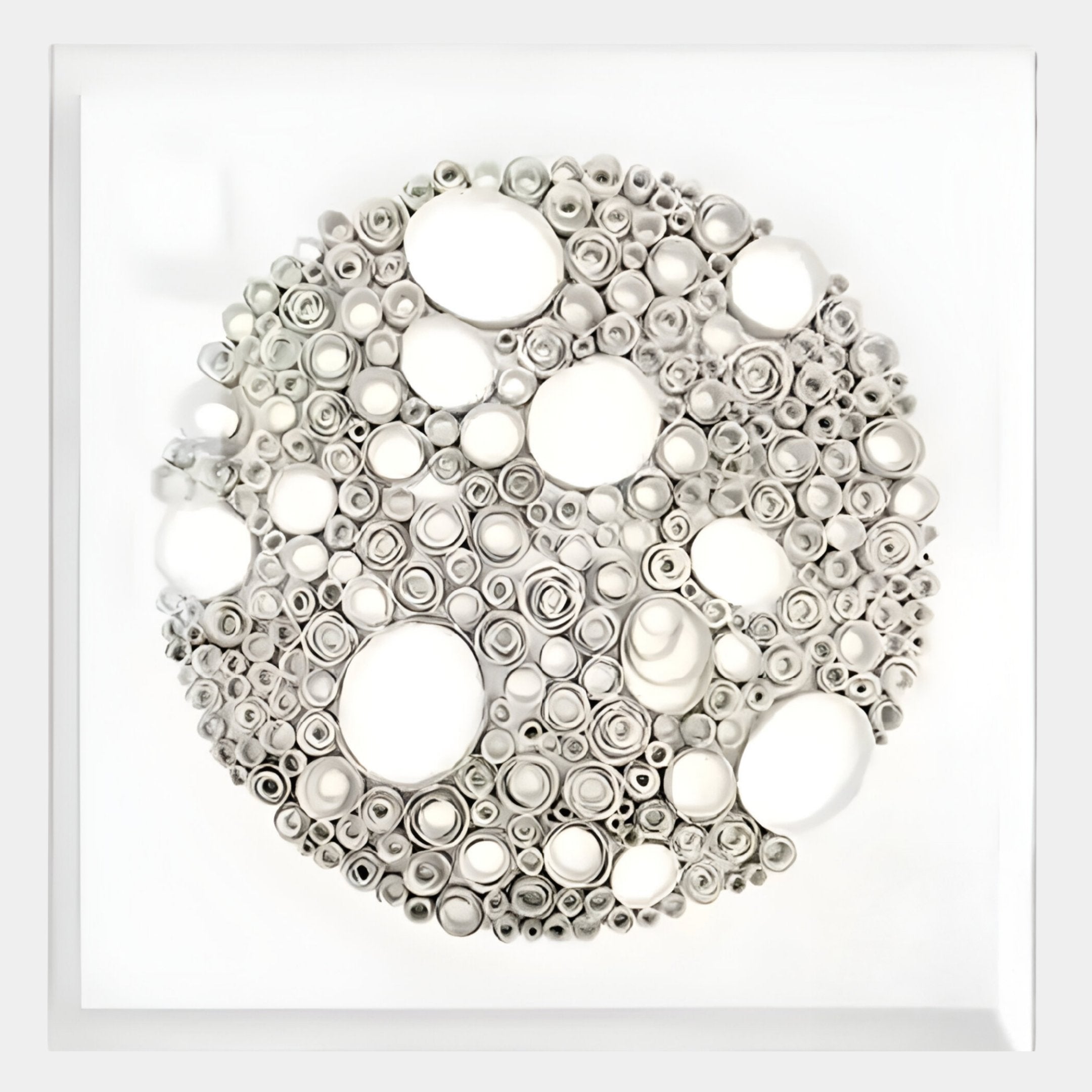 Terraform Moon Bubble Texture Paper 3D Wall Art