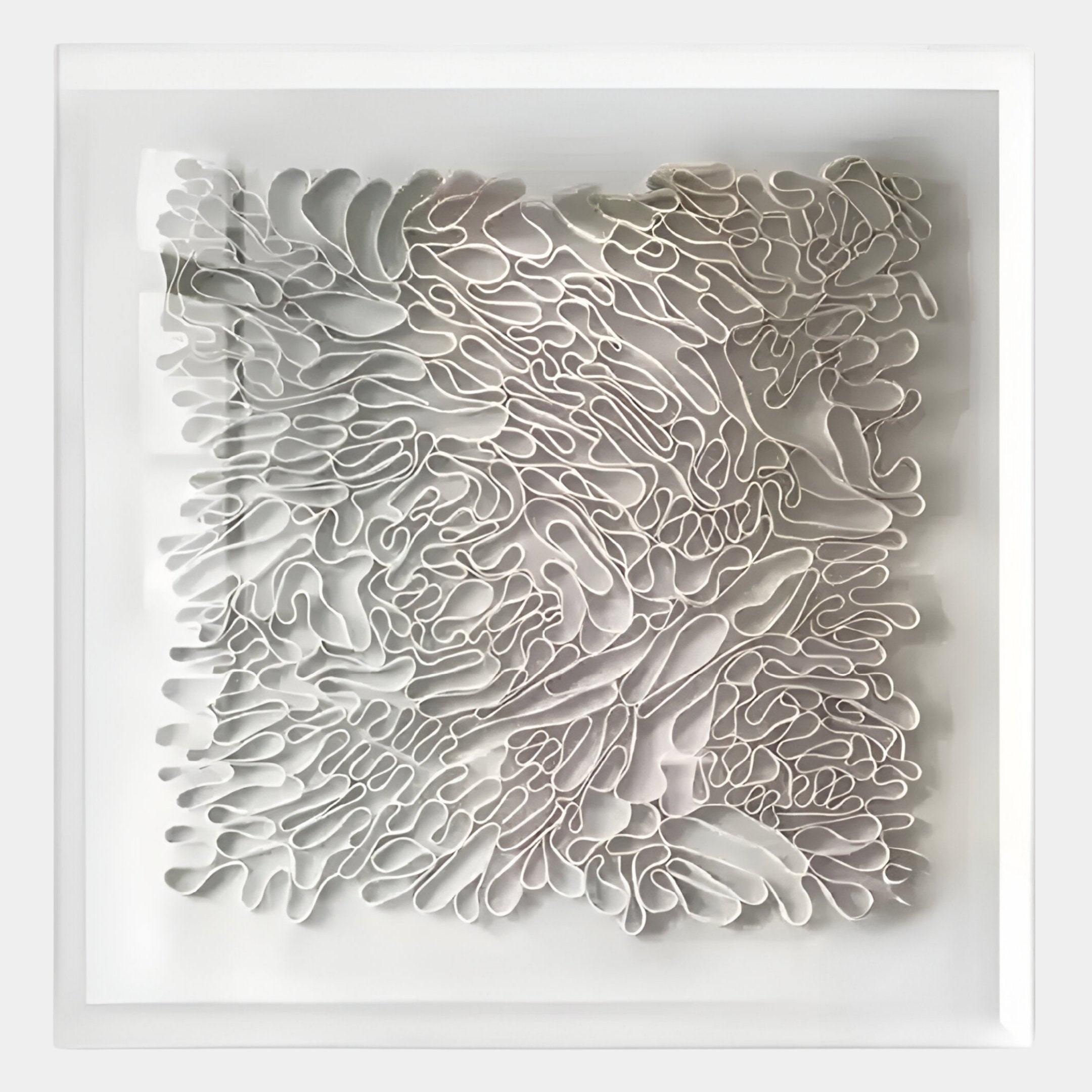 Terraform Flow Pattern Paper 3D Wall Art