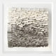 Terraform Ash & Ivory Gradient Leather 3D Wall Art