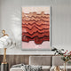 Cascade Rosewood Fade Paper 3D Wall Art