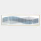 Harmoni Blue Gradient Wave Acrylic 3D Wall Art