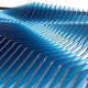 Kinetix Deep Indigo & White Optical Acrylic 3D Wall Art