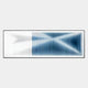 Kinetix Deep Indigo & White Optical Flow Acrylic 3D Wall Art