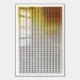 Flux Amber Yellow Gradient Illusion Acrylic 3D Wall Art