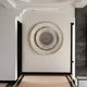 Helix Taupe Spiral Illusion Acrylic 3D Wall Art