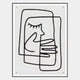 Linea Gentle Profile Minimal Acrylic UV 3D Wall Art