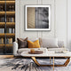 Ridge Beige & Black Leather & Acrylic 3D Wall Art