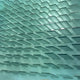Aquavue Teal & Emerald Gradient Acrylic 3D Wall Art